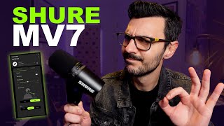 Shure MV7 | Mejor micrófono en su rango de precio? | Perfecto para Podcast y Streaming ! REVIEW