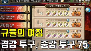 랑그릿사 규율의 여정 경갑 투구, 중갑 투구 75 클리어영상