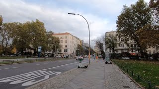 Berlin - Walking from U-Wilmersdorfer Straße along the Kantstraße to Zoologischer Garten [1440p60]