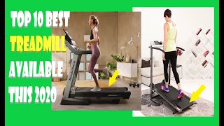 Top 10: Best Treadmills for 2020 / Electric High Capacity & Foldable Walking Pad Manual Treadmill