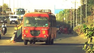 MSRTC MAHARASHTRA ST BUSES AT PANVEL