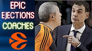 Epic Euroleague coaches ejections | Euroleague 2023-24