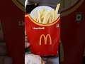 Mcd food in  Rs500/- #shorts #food #mcdonalds #burger #fries #trending #viral #trending #youtube