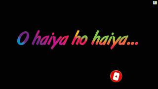 Haiya Ho Marjaavaan | Dayavan | Tulsi Kumar, Tanishk Latest Hindi Lighting Lyrics  Status HD