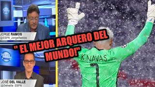 TODO ESPN ELOGIA A KEYLOR NAVAS ! PSG VS BAYERN KEYLOR NAVAS VS BAYERN