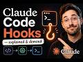 Claude Code Hooks — Explained & Demoed