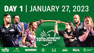 Toto Dutch Open Darts 2023 - Day 1