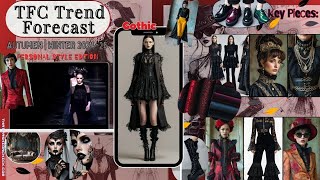 🧛🏾‍♀️Gothic | Personal Style Edition 💎 | TFC Style Forecast: F/W 2024-25 #fashion  #winter #gothic