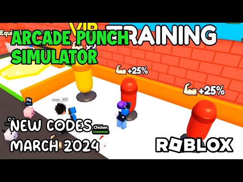 Roblox Arcade Punch Simulator New Codes March 2024
