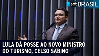 Celso Sabino toma posse como novo ministro do turismo | SBT Brasil (03/08/23)