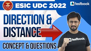 ESIC UDC Reasoning Class | Direction and distance Questions for ESIC UDC Exam 2022 | Sachin Sir