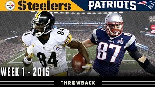Gronk TAKES OVER Opening Night! (Steelers vs. Patriots, 2015 Week 1)