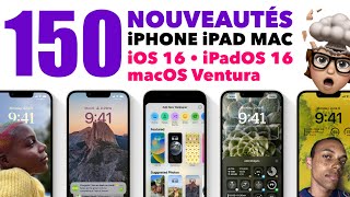 Plus de 150 nouveautés iPhone, Mac et iPad ! • iOS 16, iPadOS 16, macOS Ventura (WWDC 2022)