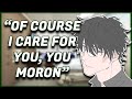 ASMR Tsundere Boyfriend Rushes by Your Side [M4F] [Angry] [Worried] [Argument] [Protective] [Fight]