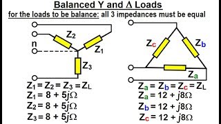 Electrical Engineering: Ch 13: 3 Phase Circuit (10 of 42) Balanced Y and Delta Loads