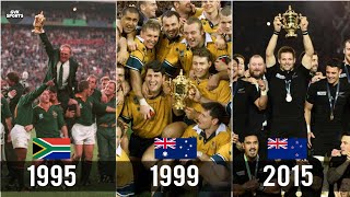 Rugby World Cup Winners List from 1987 to 2015 !