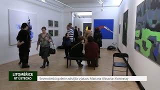 LITOMĚŘICE: Severočeská galerie zahájila výstavu Mariana Alasseur: Kontrasty