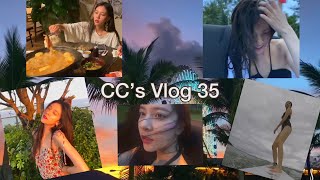 【宋妍霏 vlog35】三亚度假 | 冲浪 | 海鲜火锅 | 游乐园坐摩天轮 | CC's vlog