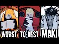 EVERY Maki *RANKED* From WORST To BEST | Shindo Life Bloodline Tier List