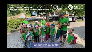 Neue T-Shirs für den Naturkindergarten Rimmlingshof