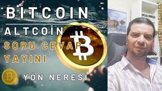 Soru- Cevap Canlı Bitcoin Altcoin Analiz Son Durum Ethereum, Avax, Solana, Cardano, Doge, Shiba Bonk