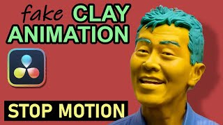 How to create Clay Animation Effect - DaVinci Resolve Tutorial