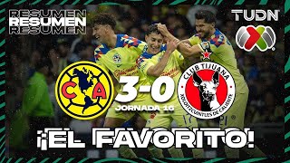 América 3-0 Tijuana - HIGHLIGHTS | AP2023-J15 | Liga Mx | TUDN