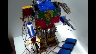 2족보행 전투로봇(battle robot for walking)/ korean meccano(과학상자)