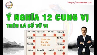 Ý NGHĨA 12 CUNG TRONG TỬ VI - CÓ THỂ BẠN CHƯA BIẾT