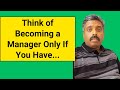 Manager vs Individual Contributor Role | Career Talk With Anand Vaishampayan