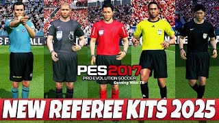 PES 2017 NEW REFEREE KITS 2025 UPDATE