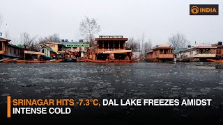 Srinagar Hits -7.3°C, Dal Lake Freezes Amidst Intense Cold | DD India