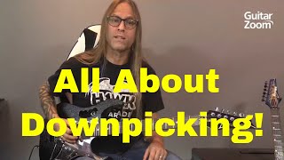 Monday Guitar Motivation | All About Down Picking for Guitar | Steve Stine