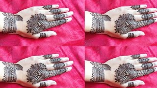 simple and easy mehandi design