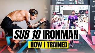 How I Trained to go SUB 10 HOURS in an IRONMAN