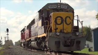 9 Awesome Trains IC NS CSX OHCR CF\u0026E