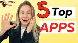 TOP 5 APPS fürs Deutschlernen | Learn German Fast