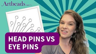 Mastering Jewelry Making Basics: How to Use Head Pins and Eye Pins