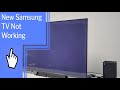 New Samsung TV Not Working: Find Solutions Here