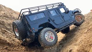 1/10 Scale RC : HG P415 HUMMER H1 Off-road Driving #4.