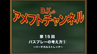 第0-15回【縦に挟む】パスプレーの考え方①【アメフト戦術】