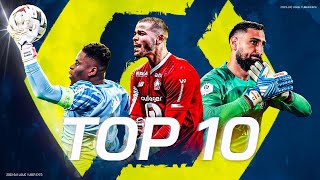 Top 10 arrêts | Samba, Chevalier, Donnarumma... | 2023-24 | Ligue 1 Uber Eats