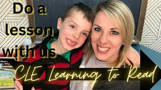 Do a lesson with us CHRISTIAN LIGHT EDUCATION 1st grade || PART 1 || CLE LEARNING TO READ