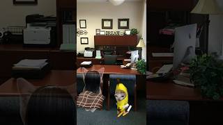 Evil Larry cat returns & plays with backpack 🐱❤️ #catmemes #cat #shorts #fyp #bananacat