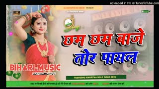 Chham Chham Tor Payal l Dj Bihari Music l Satish Das New song l Dj remix songs l Hard Bass Mixx