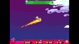 Adventure Time: Super Jumping Finn - Speed Run