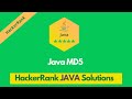 HackerRank Java MD5 problem solution in Java Programming | Java Solutions | Programmingoneonone