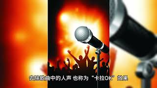 去除歌曲中的人声的方法(如何提取歌曲伴奏)