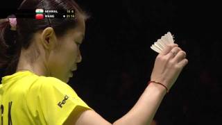 QF - WS - S.NEHWAL vs WANG X. - Yonex BWF World Champs '11