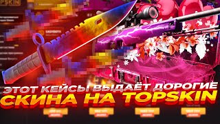 ЭТОТ КЕЙС ВЫДАЁТ ДОРОГИЕ СКИНЫ НА TOPSKIN | ОТКРЫТИЕ КЕЙСОВ НА ТОП СКИН